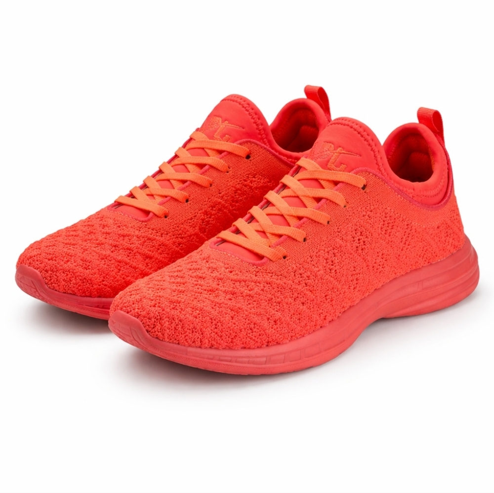APL TechLoom Phantom Sneakers 6.5 Impulse Red Neon NIB Women